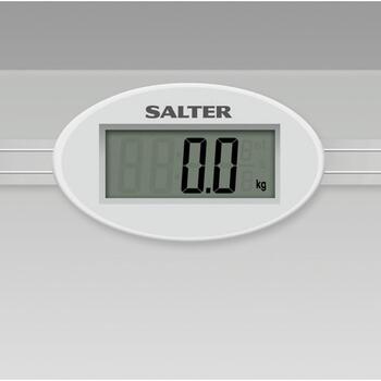 Salter Ванные весы 9018S SV3RCFEU16, 180 кг, 30,4 x 30,4 x 3,1 см, стеклянная платформа, ЖК-экран (9018S SV3RCFEU16)