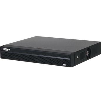 Dahua DHI-NVR4116HS-4KS3 сетевой видеорегистратор 16CH, 1U, 1 HDD, 8 × 1080p@30 fps, 160 Mbps, 12 MP, функции ИИ (DHI-NVR4116HS-4KS3)