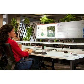 HP 725 vairāku ierīču uzlādējams komplekts 9T5B0UT#ABB, bezvadu tastatūra un pele, 4000 DPI, 10 m, USB-A, Bluetooth, melns (9T5B0UT#ABB)