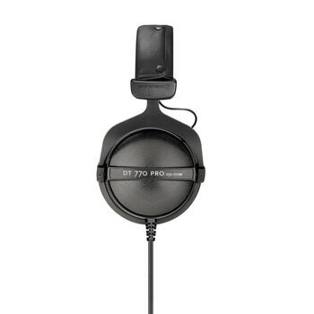 Beyerdynamic studijas austiņas DT 770 PRO 459046, 250Ω, 5-35000Hz, 96dB, 100mW, 3.5mm, vada, slēgta aizmugure, dinamiskas, stereo (459046)