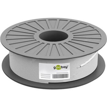 Goobay Сетевой кабель CAT 6 U/UTP 57293, 100 м, черный, круглый, твердый (57293)