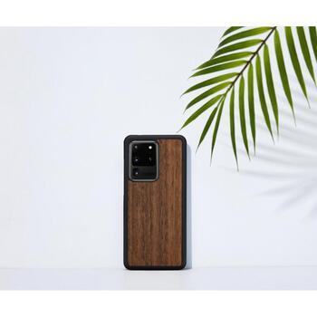 Man&Wood чехол M6720B, коричневый, совместим с Samsung Galaxy S20 Ultra, 6.9 дюйма (M6720B)