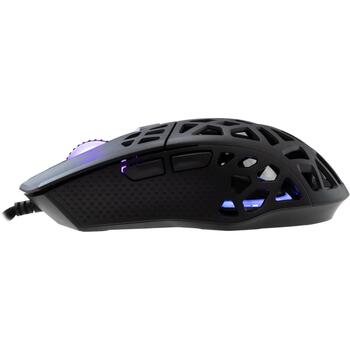 White Shark Мышь CARADOC-B GM-5018, 7200 DPI, 7 кнопок, RGB подсветка, 1.8m USB, UPE покрытие (CARADOC-B)