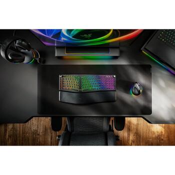 Razer Pro Type Ergo RZ03-05440100-R3M1 клавиатура, беспроводная, Bluetooth, USB-C, QWERTY US, ножнично-мембранный переключатель (RZ03-05440100-R3M1)