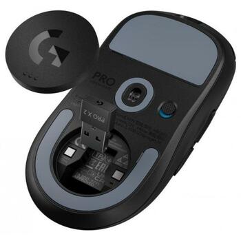 Logitech Беспроводная игровая мышь G Pro X Superlight 2 910-006631, 2.4GHz / USB, 60g, 125mm x 63.5mm x 40mm, 5 кнопок, 95h (910-006631)
