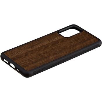 Man&Wood чехол M6620B, коричневый, совместим с Samsung Galaxy S20 Plus, 6.7 дюйма (M6620B)