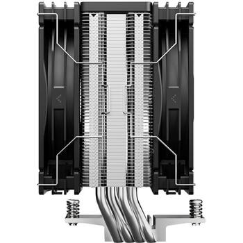 Deepcool procesora dzesētājs AG400 G2 PLUS R-AG400-BKNPMG2-G-1, melns, Intel, AMD, 4-pin PWM, hidrodinamiskais gultnis (R-AG400-BKNPMG2-G-1)
