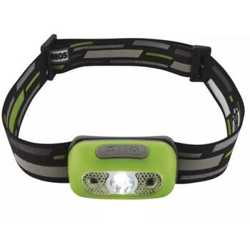 Emos Galvas lukturis 0049990, 5 W, 230 lm, 80 m, 1200 mAh, 3h uzlāde, 3-13h darbība, triecienizturīgs, atstarojoša siksna (49990)
