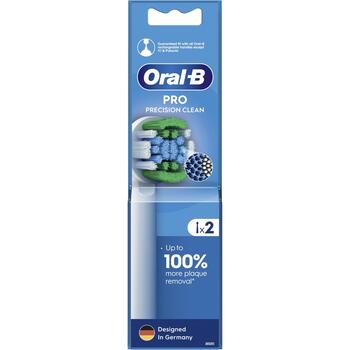 Oral-B Elektriskās zobu birstes galviņa EB20RX-2, 2 gab., balta, X formas sariņi, nolietojuma indikators (EB20RX-2)