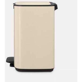 BRABANTIA atkritumu tvertne ar pedāli, 7L, Soft Beige (237928)
