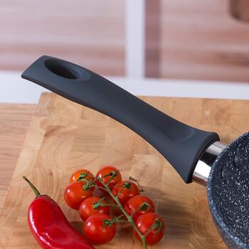 Russell Hobbs Сковорода RH008401EU7, 20см, 540г, синий мрамор, алюминий, антипригарное покрытие (RH008401EU7)