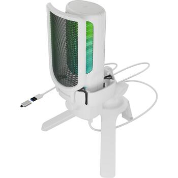 Genesis Radium 250 NGM-2353, kondensatora mikrofons, USB-C, -40 dB, 50-16 kHz, kardiīds, RGB, trokšņu samazināšana (NGM-2353)