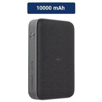 Orsen Power Bank akumulators EW35, 10000mAh, 18W, 5V/3A, 9V/2A, 12V/1,5A, bezvadu uzlāde 5W/7.5W/10W (EW35)