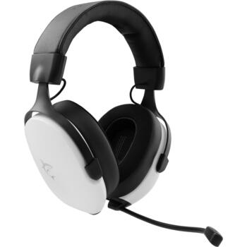 White Shark Наушники FOX-W, 280г, Белый, 1.8м, 32Ω, 20Hz-20KHz, 106dB±3dB, накладные, оголовье, проводные, встроенный микрофон (FOX-W)
