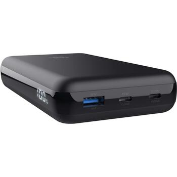 Trust Power Bank 25240 100 Вт, 5 А, 2 USB Type-C, 1 USB Type-A, Quick Charge 3.0, черный (25240)