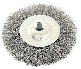 Diskveida birste M14 100mm, tērauda sari 02-9-1150 FASTER TOOLS (02-9-1150)