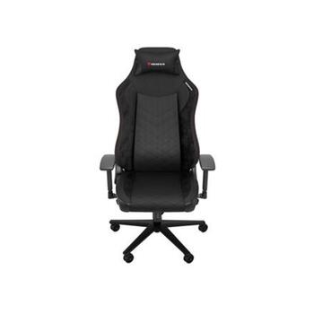 Genesis Nitro 890 G2 NFG-2050 spēļu krēsls, 150kg, 47-53cm, 160°, 3D roku balsti, eko āda, melns (NFG-2050)