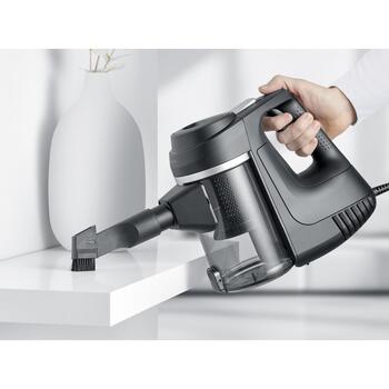 Severin Пылесос CY 007080, 600 W, 18 000 Па, 6 м шнур, 2.1 Л контейнер, насадка WESSEL для пола, телескопическая труба (CY 007080)