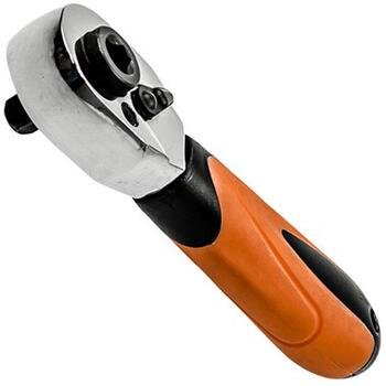 Ключ реверсивный 1/4 '' CR-V, двусторонний DRAUMET (03-6-1214)