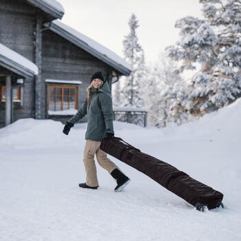 Thule Чехол для лыж 3205170, 175см, черный, полиэстер, колесики, молнии YKK, для 2 пар лыж (3205170)