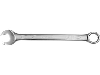 Yato kombinētā uzgriežņu atslēga YT-00767, 55 mm, 665 mm, 42-48 HRC, oglekļa tērauds, hromēta satīna apdare, dodecagonāls gredzens (YT-00767)