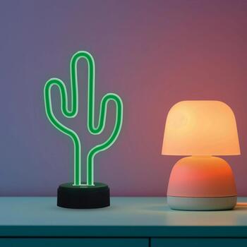 Manta dekoratīvā lampa SNL82GN, 5W, 1 LED, 2m vads, zaļa krāsa, brīvi stāvoša, skārienpoga (Manta SNL82GN)