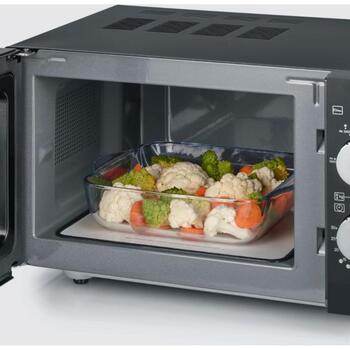 Severin Микроволновая печь 7761-000, 1000 W, 20 л, механическое управление, черный цвет, с подсветкой (7761-000)