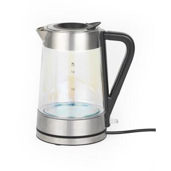 Salter Чайник EK5078IRFVDE, 2200 W, 1.7 л, стекло, 360° поворот, LED подсветка, автоотключение (EK5078IRFVDE)