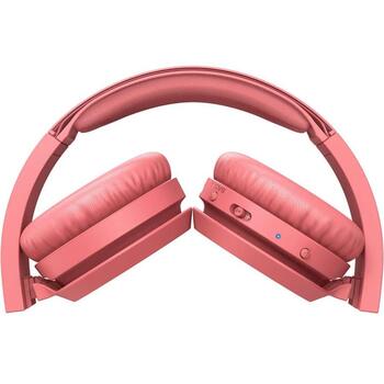 Philips TAH4205RD/00 Bluetooth наушники on-ear, 32mm, 20-20000Гц, 32Ом, 29ч, USB-C, красный (TAH4205RD/00)