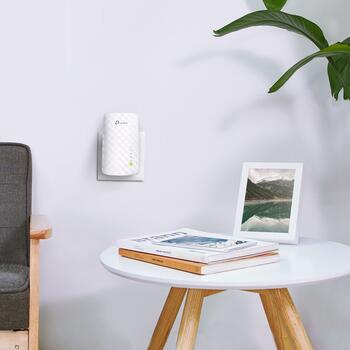 TP-Link RE200 AC750 Wi-Fi усилитель/репитер 300 Mbps 2.4 GHz 433 Mbps 5 GHz Белый (RE200)