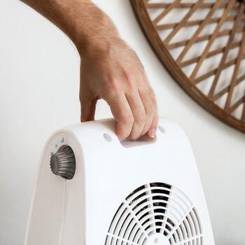 Cecotec ventilatora sildītājs ReadyWarm 2000 Max Force White 8259, 2000 W, 2 jaudas līmeņi, līdz 20 m², balts, 3 režīmi (8259)