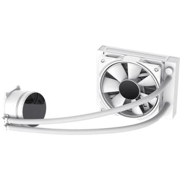 Gamemax procesora šķidruma dzesētājs ICEBURG 120 WT, 62.82 cfm, 800-2000 rpm, TDP līdz 180W, ARGB LED apgaismojums (ICEBURG 120 WT)