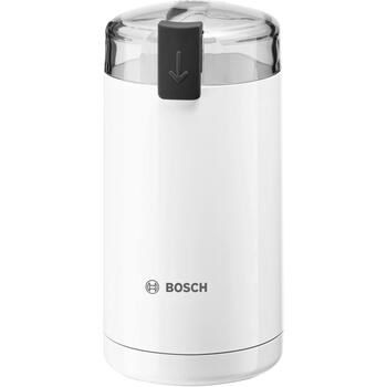 Bosch Кофемолка TSM6A011W, 180 Вт, ёмкость для кофейных зерен 75 г, белая (TSM6A011W)