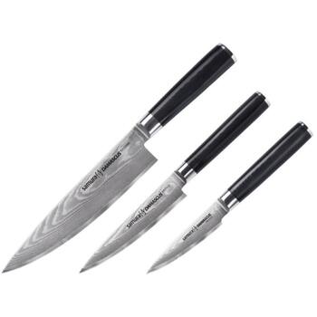 Samura набор ножей SD-0220, дамасская сталь, 61 HRC, 67 слоёв, рукоять Micarta (SD-0220)
