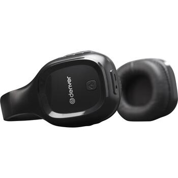 Denver Беспроводные игровые наушники BTC-413 111270000010, 8ч, 105дБ, 16Ω, Bluetooth 5.0, IPX4, 2 динамика (111270000010)