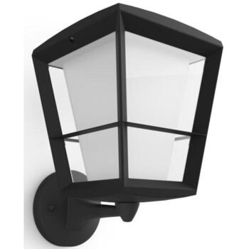 Philips Hue уличный настенный светильник Econic 8718696170571, 15Вт, 1140лм, IP44, 2000-6500K, LED, черный, диммируемый, Bluetooth (8718696170571)