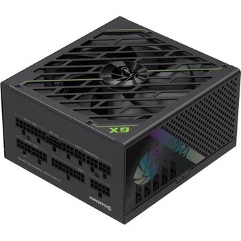 Gamemax barošanas bloks GX PRO 1250G, 1250 W, Zelts, Pilnībā modulārs, 135 mm ventilators, 80 PLUS Gold (GX PRO 1250G)