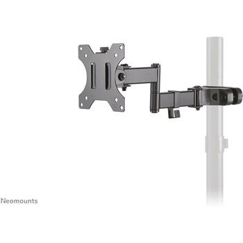 Neomounts TV stiprinājums FL40-450BL11, 17-32 collu, maksimālā slodze 8 kg, VESA 75x75-100x100 mm, 180° pagrieziens, 30° slīpums (FL40-450BL11)