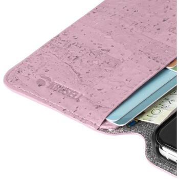 Krusell Birka PhoneWallet 61807, розовый, искусственная кожа, блокнот, вырез под камеру, защита от царапин (61807)