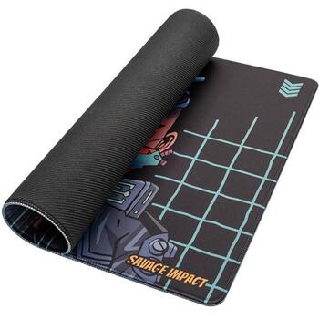 A4Tech Spēļu peles paklājiņš A4TPAD47624, 450x400mm, 5mm, krāsains drukāts attēls, audums, gumija, pretslīdoša virsma (A4TPAD47624)