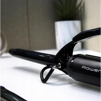 Rowenta Утюг для завивки CF2133F0, 25 W, 180 °C, 16 мм, черный/розовый, керамическое покрытие, 360° поворотный шнур (CF2133)