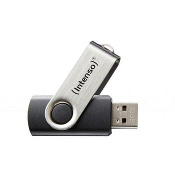 Intenso USB флеш-накопитель 3503490 64 ГБ, скорость чтения 28 МБ/с, скорость записи 6,5 МБ/с, металлический и пластиковый корпус (3503490)