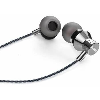 Aiwa ESTM-50SL внутриканальные стереонаушники с микрофоном, 10мм, 16Ом, 20-20000Гц, 99дБ, 3.5мм, 120см (ESTM-50SL)