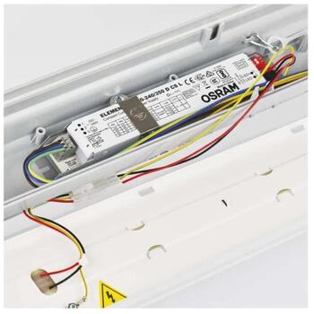Emos LED пыле- и влагозащитная лампа MISTY ZT1521, 35W, 5600lm, IP66, 220-240V, 50 000ч, 120°, серый, пластик (ZT1521)