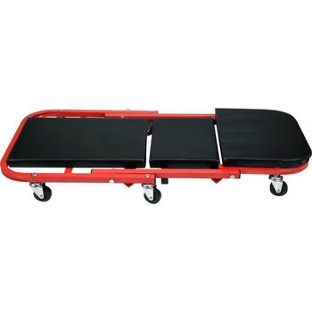 Yato сервисное кресло YT-08802, 91 см, PVC, 6 колес, 120 кг, 150 кг, 2 функции, мастерская (YT-08802)