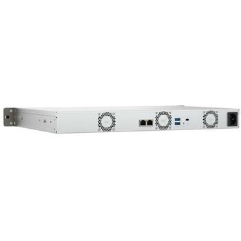 Qnap NAS 1U TS-433EU, ARM 4-core 2.0GHz, 4GB atmiņa, 2x 2.5GbE, 4 disku vietas, 2x USB 3.2, melns (TS-433EU)