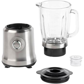 Jata Блендер JEBT1241, 1200 W, 1.75 L, 5 скоростей, ножи из нержавеющей стали, дробилка льда, блокировка безопасности (JEBT1241)