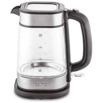 Zelmer Чайник ZCK8021 71507062P, 2200 W, 2 л, Скрытый нагревательный элемент, 360° поворотная база, LED подсветка (71507062P)