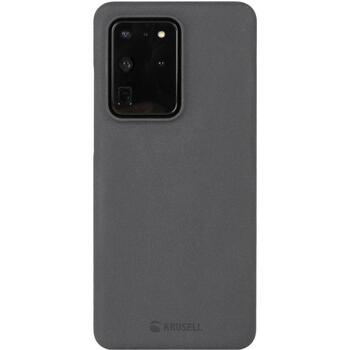 Krusell Essentials SandCover Samsung Galaxy S20 Ultra, 61942, черный, пластик, задняя крышка, беспроводная зарядка (61942)