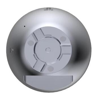 Ezviz E6 CS-E6-V2 внутренняя 5MP 2K умная 360° камера, Wi-Fi/LAN, MicroSD до 512GB, ночное видение 10м, серая (CS-E6-V2)